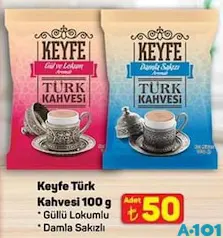 KEYFE TÜRK KAHVESİ 100 G KEYFE TÜRK KAHVESİ 100 G